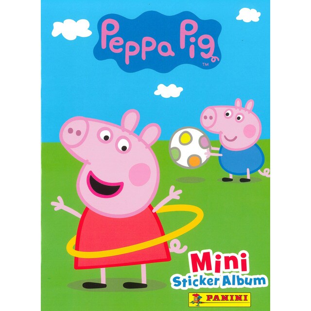 Mini sticker album Peppa Pig (Tapa blanda)