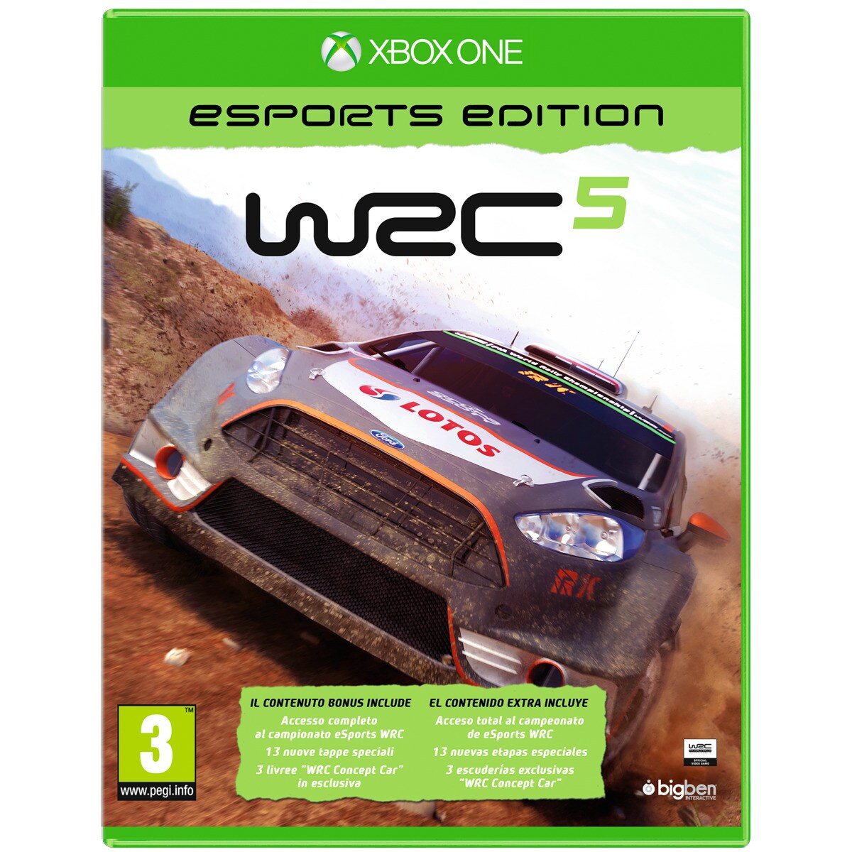 WRC 5 E-Sports Edition Xbox One