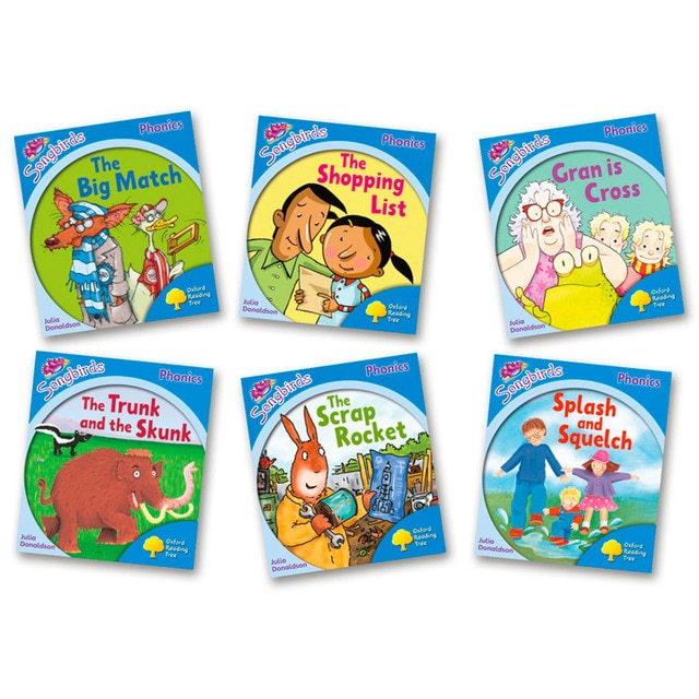Oxford reading tree songbirds phonics level 3: mixed pack of 6 (Tapa blanda)