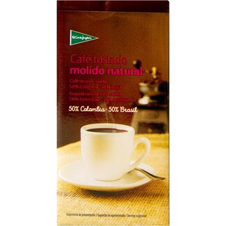 Café natural molido · Desayunos Dulces y pan · Supermercado El Corte Inglés  · (91)