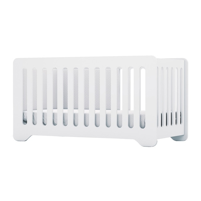 Cuna - Cama Infantil (70 x 140 cm.) Alondra White blanco