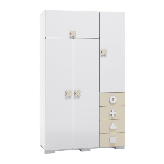 Armario Infantil Grande Alondra Maths blanco cappuccino u00b7 Bebés u00b7 El Corte Inglés Armario De Quarto Planejado ~ Armario Infantil Grande Alondra Maths blanco cappuccino u00b7 Bebés u00b7 El Corte Inglés