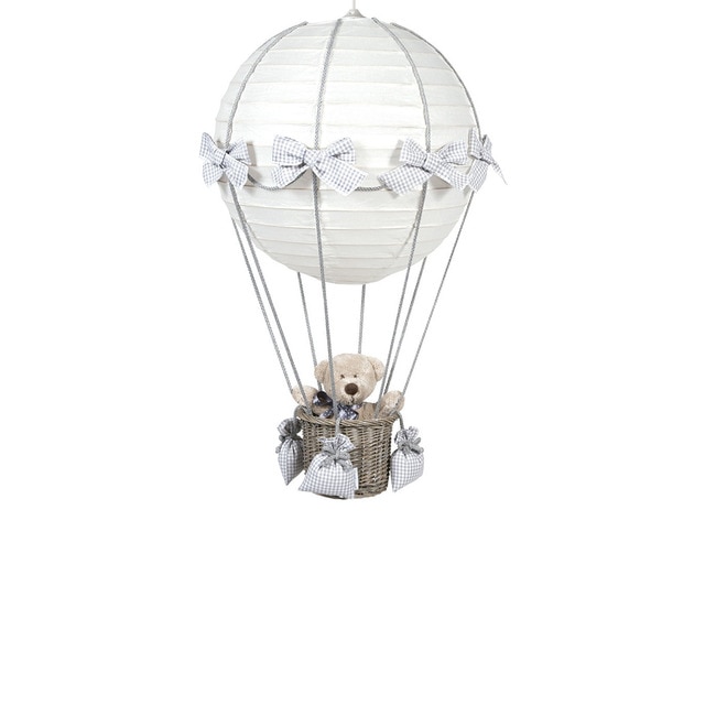 Lámpara de Techo Globo Pasito a pasito Básicos Vichy gris