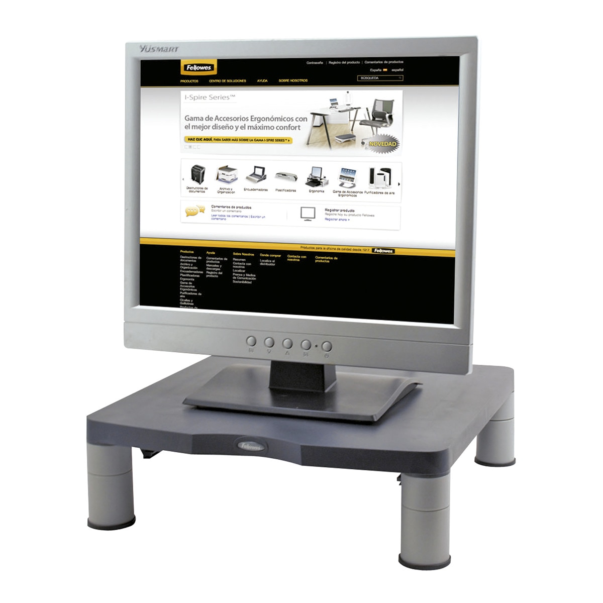 Soporte estándar Fellowes para monitores hasta 43,18 cm (17 '')