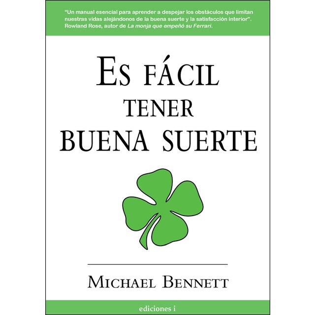 Es fácil tener buena suerte (Tapa blanda)