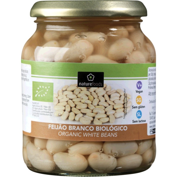 Feijão Branco Biológico frasco 360 g