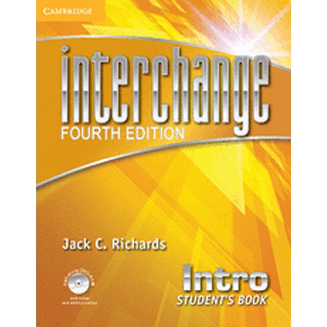 Interchange intro student's book with self-study dvd-rom 4th edition (Tapa blanda)