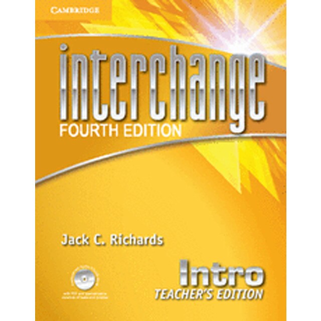 Interchange intro teacher's edition with assessment audio cd/cd-rom 4th edition