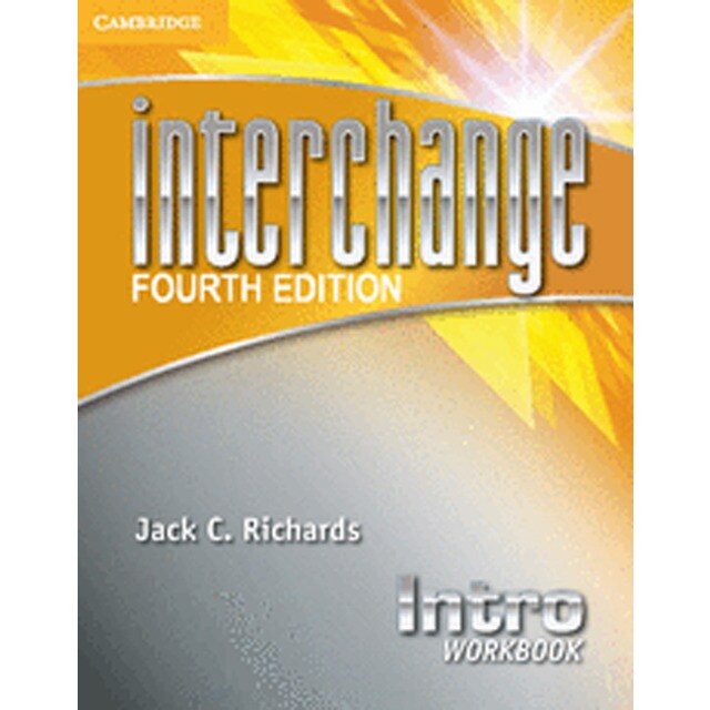 Interchange intro workbook 4th edition (Tapa blanda)
