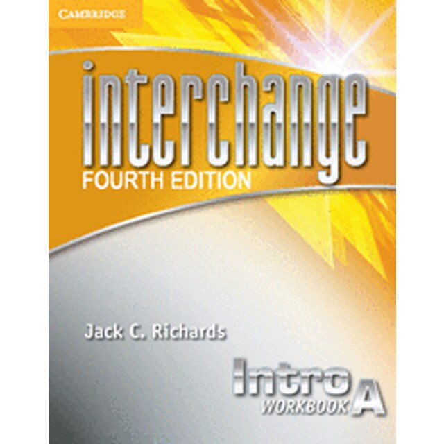 Interchange intro workbook a 4th edition (Tapa blanda)