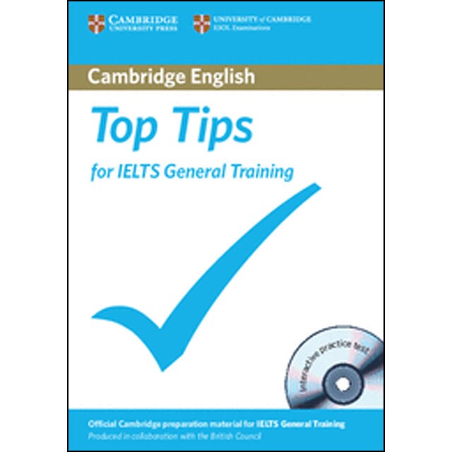 Top tips for ielts general training paperback with cd-rom (Tapa blanda)