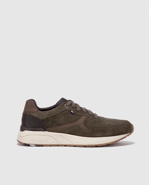 tommy hilfiger green trainers