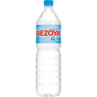 BEZOYA agua mineral natural de mineralización muy débil botella 1,5 l