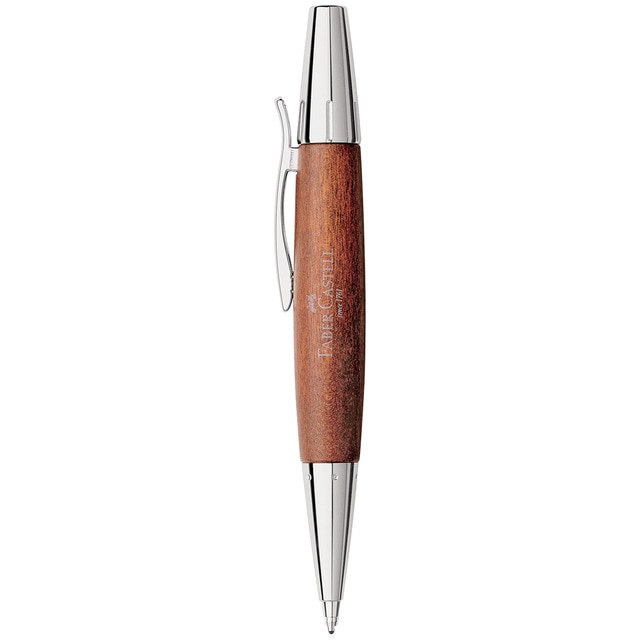 Bolígrafo E-Motion Madera de Peral Faber-Castell.