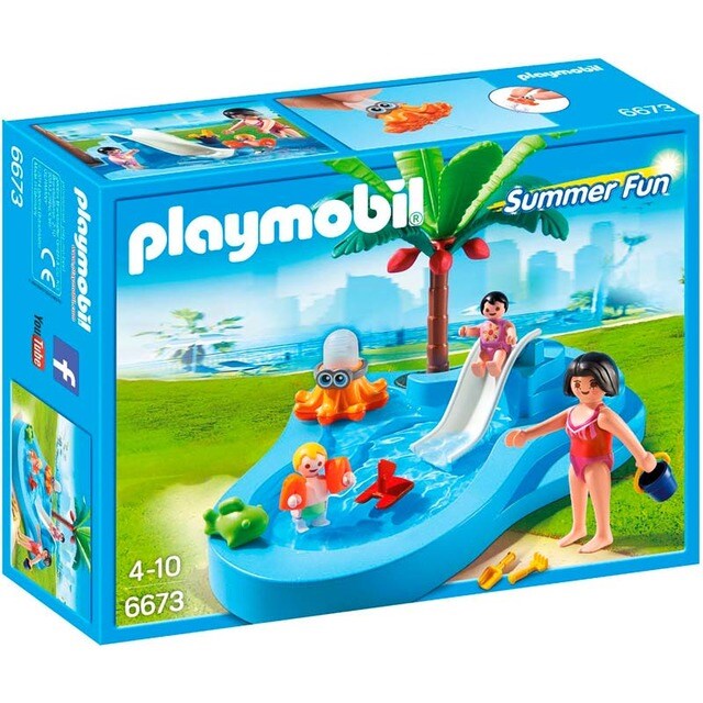 playmobil piscina con terraza