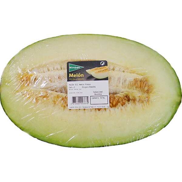 melón piel de sapo media pieza 1,6 kg peso aproximado · EL CORTE INGLES