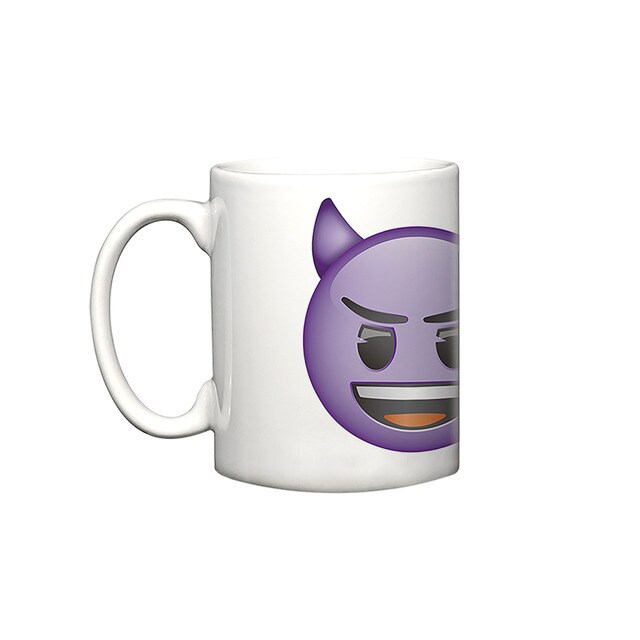 Taza Emoji blanca D