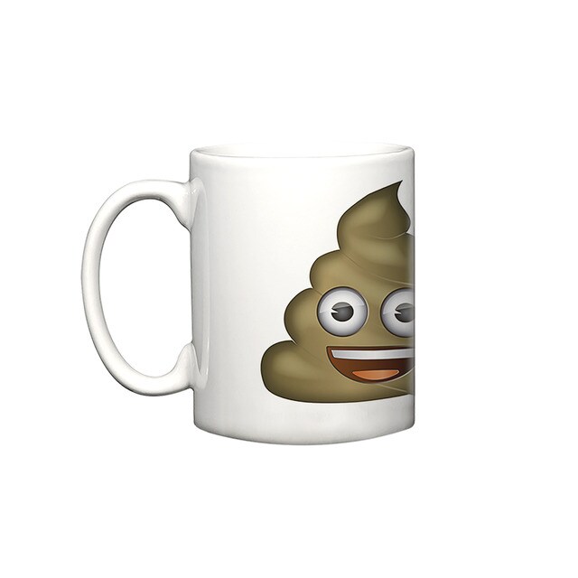 Taza Emoji blanca P