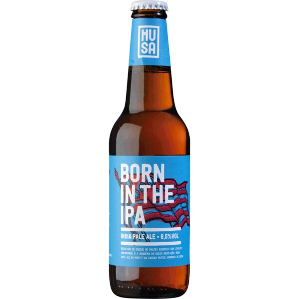Cerveja Artesanal Born in Theipa garrafa 33 cl