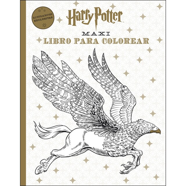 Harry Potter Maxi Libro Para Colorear Libros El Corte Ingles