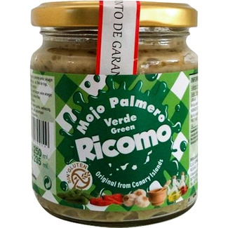 RICOMO La Palma green mojo gluten-free from the Canary Islands flask 235 drained weight g