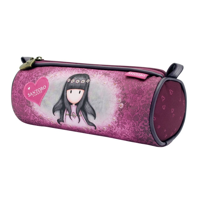 Santoro Gorjuss Fairground Up And Away Backpack - Official Licensed, Glitter Fabric, Multiple Pockets