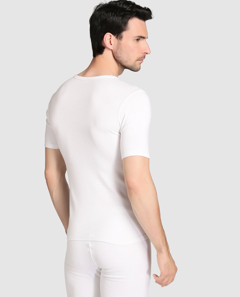 Camisola interior térmica Classic Thermolactyl grau 3 Branco-2