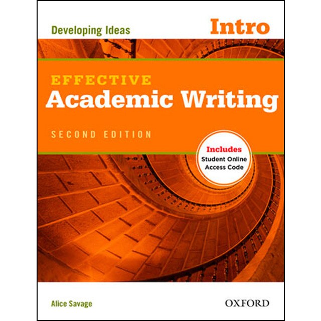 Effective academic writing 2nd edition intro student's book with online practice (Tapa blanda)