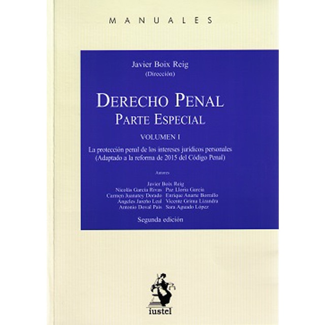 Derecho penal. Parte especial, Vol. I.pdf