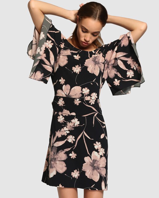 kimono evening dress