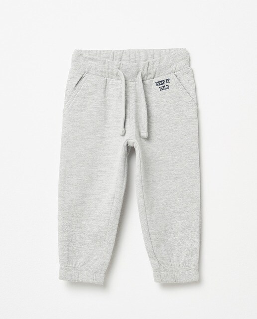 boys plain black tracksuit bottoms