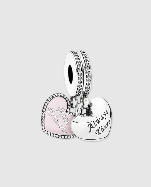 charm corazon rosa pandora charm corazon rosa pandora