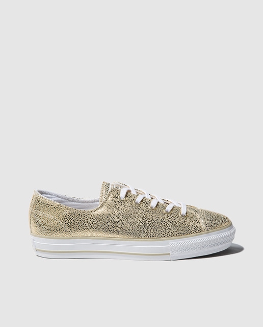 womens gold converse