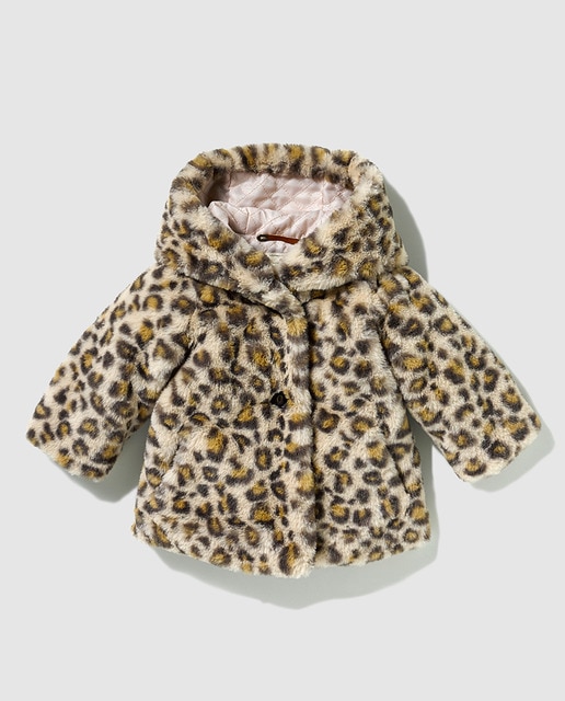 leopard print coat baby girl