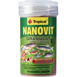 Tropical Nanovit Granulat Alimento para Peixes 100 ml