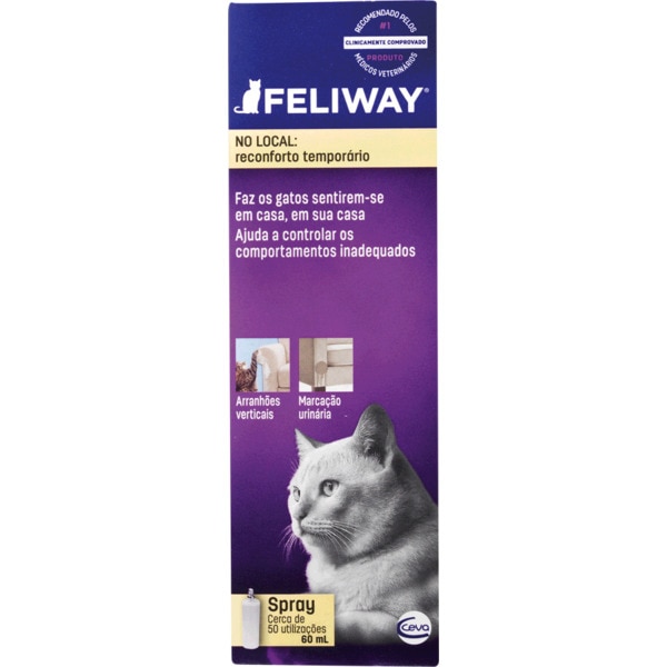 Suplemento Calmante para Gatos em Spray 60 ml