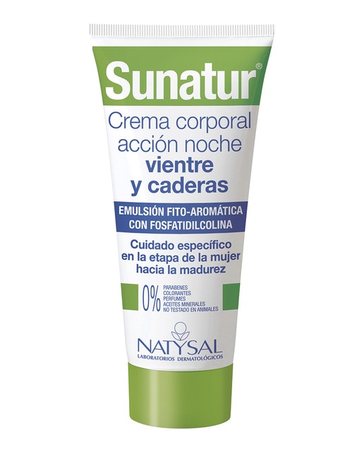 Crema corporal reafductora noche Sunatur Natysal