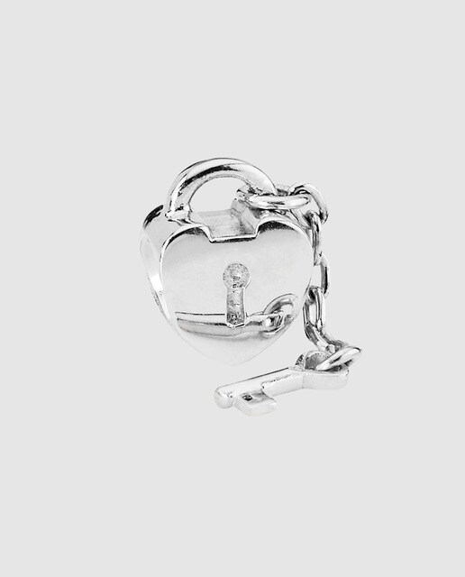 pandora charm corazon plata y oro pandora charm corazon plata y oro
