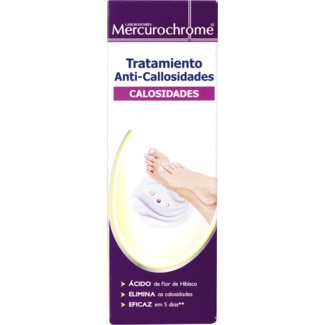 Mercurochrome Creme para Calos com Ácido de Flor de Hibisco 75 ml