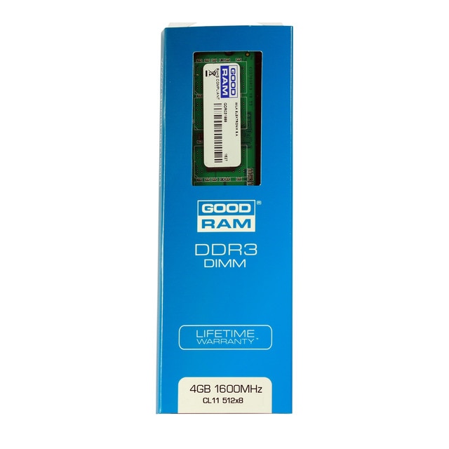 Memoria RAM DDR3 Good Ram 4 GB 1,6 GHz SR