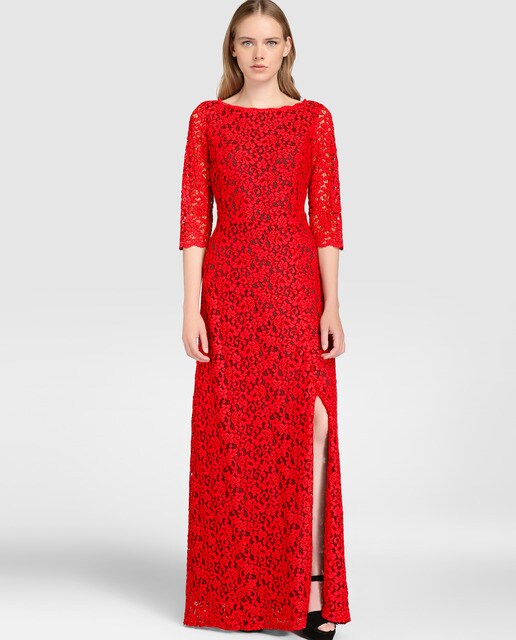 Vestido de encaje de mujer Fiesta El Corte Inglés en c.