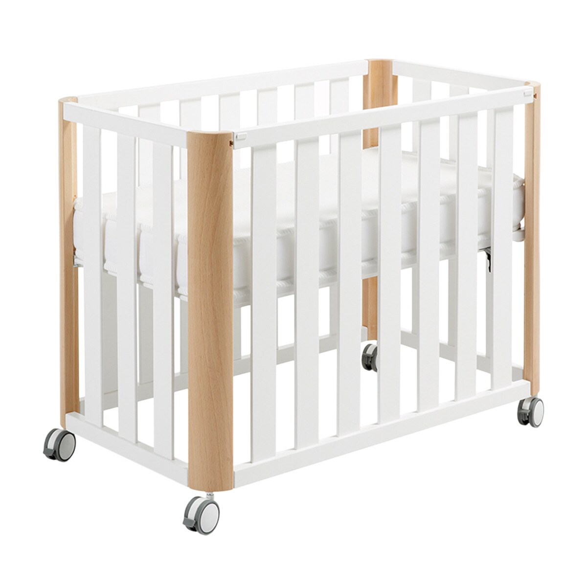 Imagem 0 de Mini-Berço de Co-Sleeping Doco Sleeping de Madeira 50x90 cm - Branco/Cru