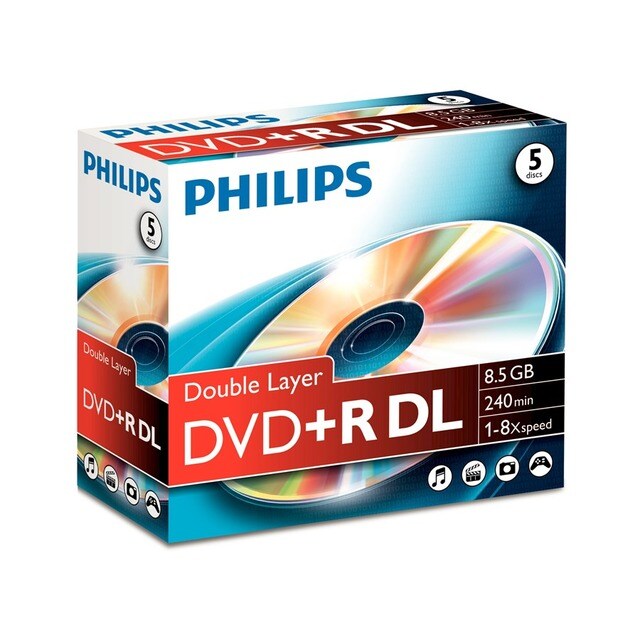 Imagem 0 de Jewel case DVD+R 4,7GB 16X Philips (1 unidade)