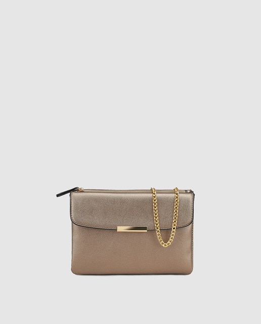 gold crossbody chain strap