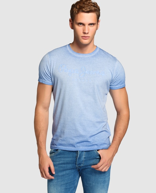 Pepe Jeans Patwin, Camiseta Hombre, Beige (Natural), M