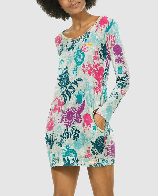 chemise de nuit desigual