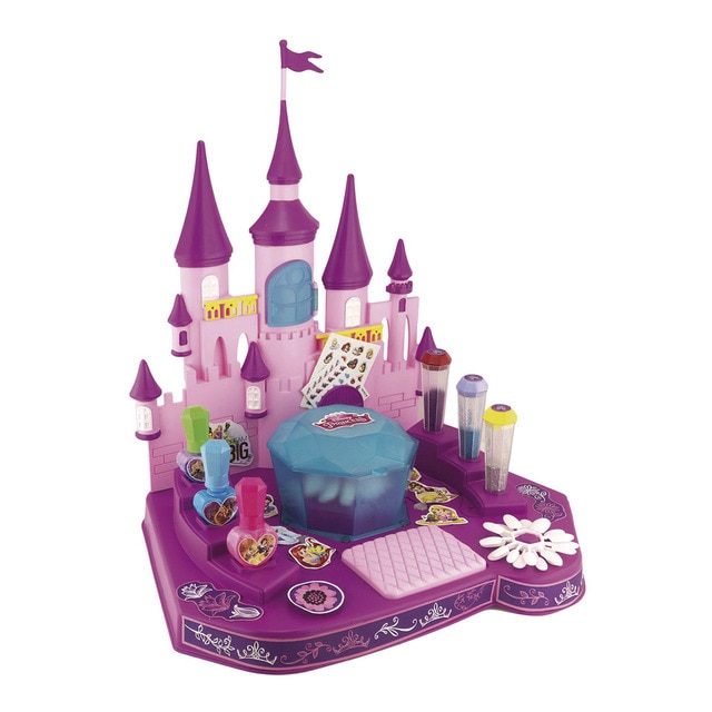 Castillo de manicura encantado Princesas Disney