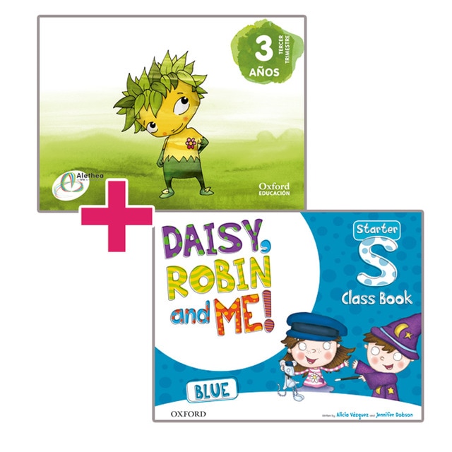 Alethea and Daisy, Robin and Me! Blue. Pack Global 3 años
