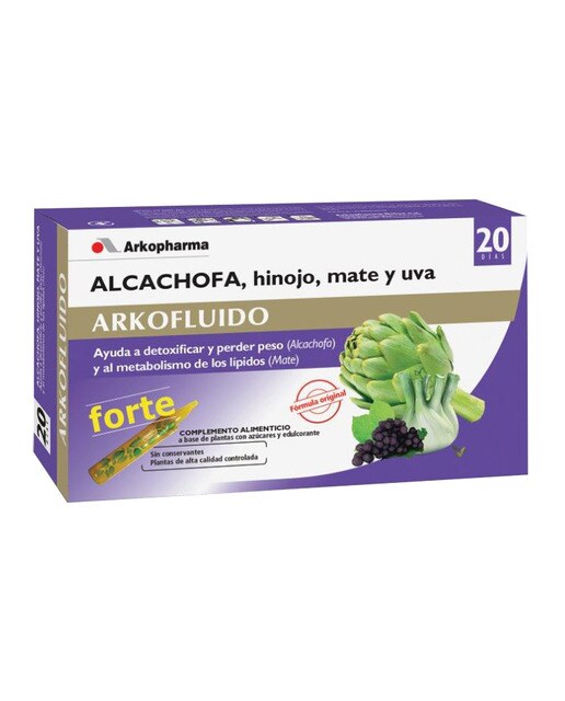 Ampolletas de alcachofa para bajar de peso nutrisal