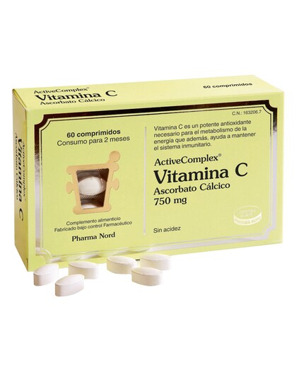 Comprimidos ActiveComplex Vitamina C Ascorbato Cálcico Pharma Nord